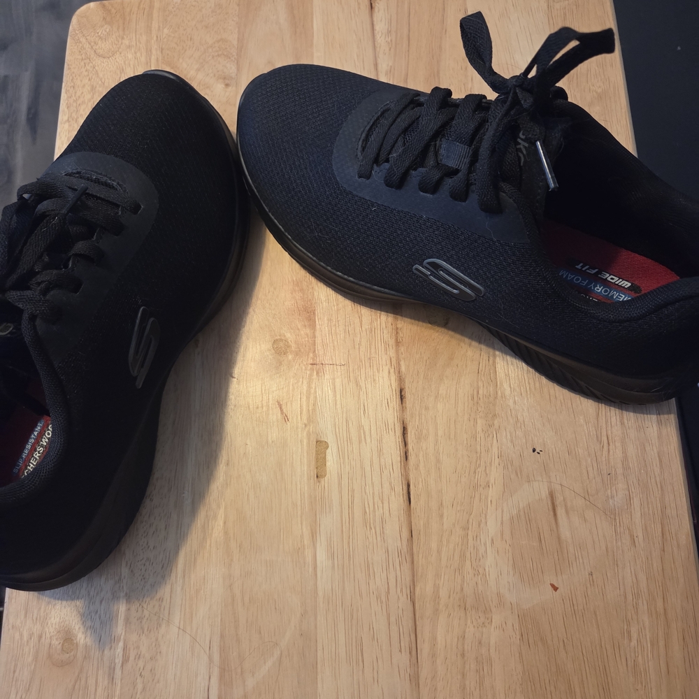 BOBS from Skechers Black Sneakers These Have Only Been Worn In The House